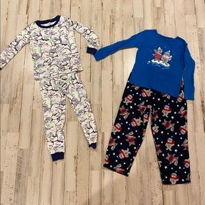 3T Boys 2-Piece Pajamas (2 sets)